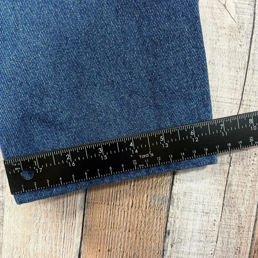 Peter Manning Men's Jeans 33x28* Blue Straight Fit Stretch Denim Pants Classic